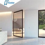 Aluminum Pivot Door Supplier - Modern Home Main Entrance