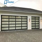 Garage Door Supplier - Modern Design Residential Tempered