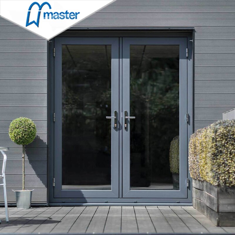 French Glass Door Supplier - Modern Double Front Entry