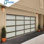 Garage Door Supplier - 16x7 Full View Glass Automatic Electric