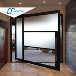 Aluminum Pivot Door Supplier - Modern Home Main Entrance