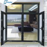 Aluminium Window Supplier - Black Color Hurricane Impact