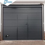 Insulated Garage Doors Supplier - Modern with Pedestrian Door