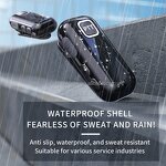 Body Worn Walkie Talkie Supplier - Mini in Ear UHF Two Way