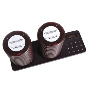 Cafe Guest Buzzer Supplier - Rechargeable 300mAh Long Range
