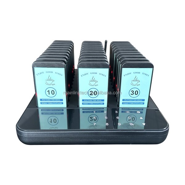 Coaster Pagers Manufacturer - for Restaurant 30 Buzzers Vibrate
