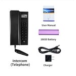 Cordless Landline Telephone Supplier - for Hotel Ktv Battery