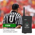 Waterproof Headset Supplier - for 4 Football Referees Bt 5.1