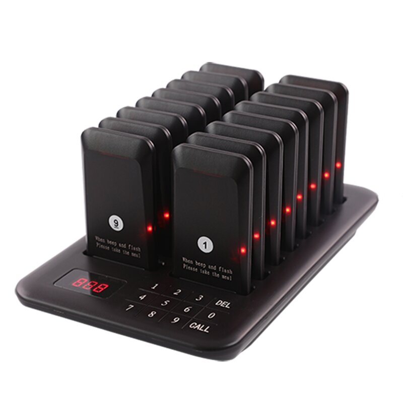 Restaurant Beeper Supplier - Wireless Pager System for Coffee