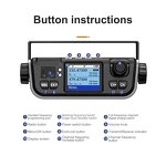 Vehicle Mouted Walkie Talkie Supplier - M520D 25W GPS BT