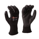 Custom Logo Gloves Manufacturer - Anti-Slip 13G Nylon Polyester