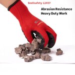 Construction Safety Gloves Manufacturer - Latex Coated Non-Slip