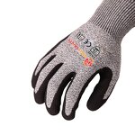 Anti-Cut Safety Gloves Supplier - Sandy A3 EN388 4 ANSI Coated