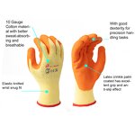 Breathable Work Gloves Manufacturer - High Quality Latex Coated