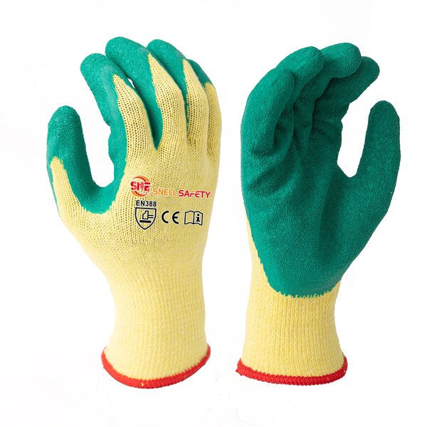 Work Safety Gloves Supplier - SNELL Safety 10 Gauge Cotton Latex