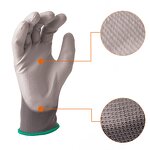 Work Gloves Supplier - Hot Popular Flexible Non Slip Pu Coated