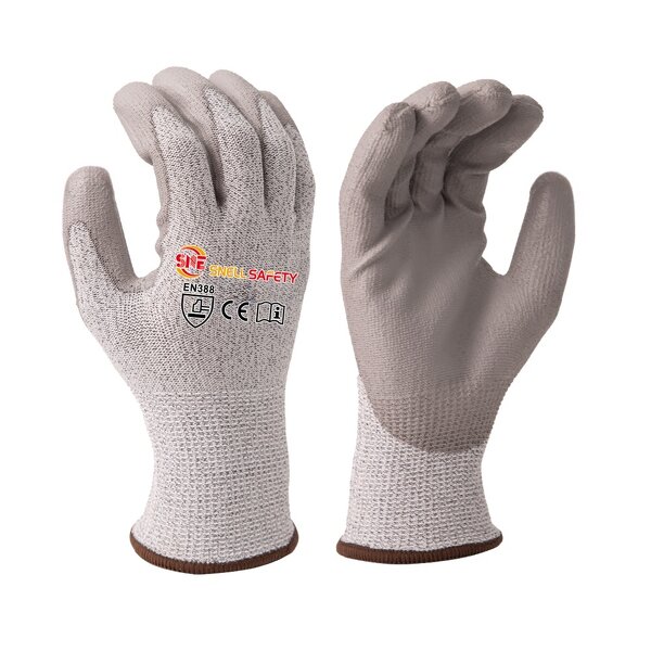 Cut Resistant Gloves Supplier - Factory SNELL Safety PU Polyurethane
