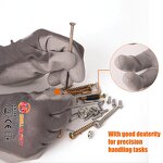 Work Gloves Supplier - Hot Popular Flexible Non Slip Pu Coated