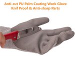 Cut Resistant Gloves Manufacturer - Snell Safety PU Coated EN388 C Level