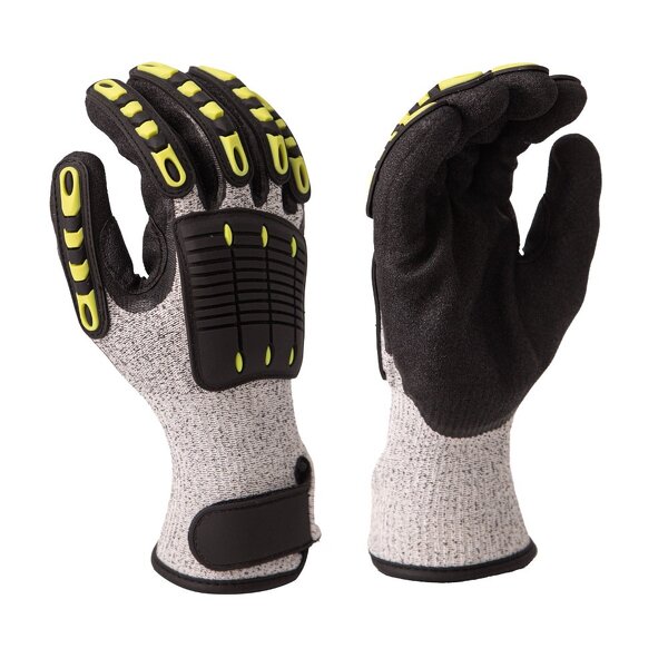 Impact Gloves Manufacturer - Wholesale Custom TPR Cotton for Oilfield