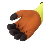 Winter Safety Gloves Supplier - Snell Safety Latex Coated Hi-Vis