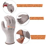 Cut Resistant Gloves Manufacturer - Snell Safety PU Coated EN388 C Level