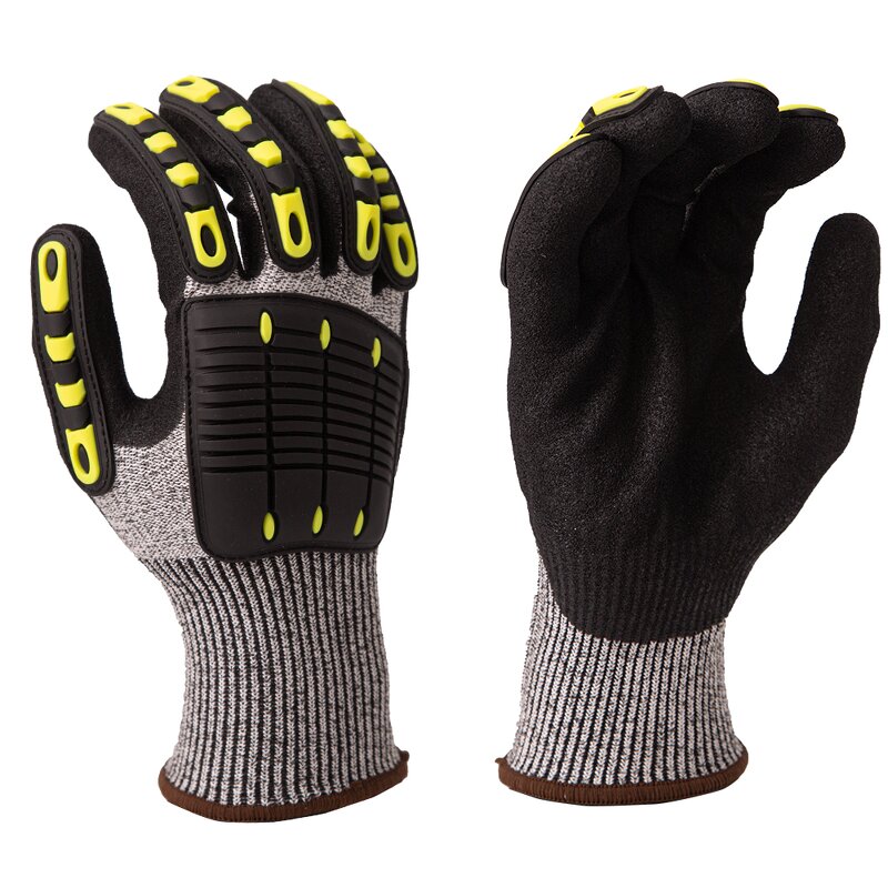 Impact Gloves Manufacturer - SNELLsafety D Cut Level TPR Coated