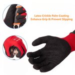 Latex Crinkle Gloves Supplier - China Factory Produced EN388