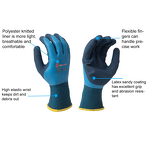 Double Coating Gloves Supplier - SNELLsafety Customized Latex Sandy