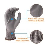 Cut Resistant Gloves Supplier - Level 3 Work Safety Nitrile Coated