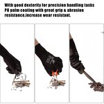 Work Glove Manufacturer - Snell Safety Black General Purpose