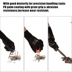 Work Safety Gloves Supplier - Factory Custom Logo Grey White Nylon