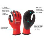 Construction Safety Gloves Manufacturer - Latex Coated Non-Slip