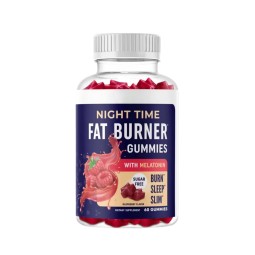 Manufacturer Supply Night Time Fat Burner Gummies Zero Sugar Herbal Supplement Fat burner Gummies