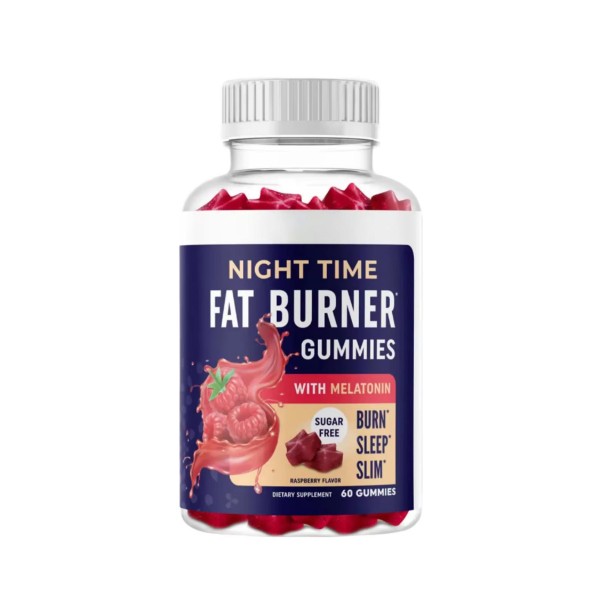 Manufacturer Supply Night Time Fat Burner Gummies Zero Sugar Herbal Supplement Fat burner Gummies