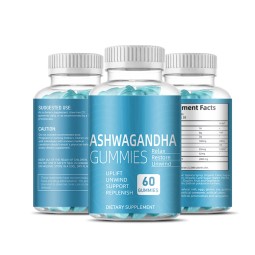 Private Label OEM/OBM/ODM Vegan Organic Ashwagandha Supplements Vitamins Gummy Ashwagandha Gummies