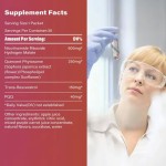 OEM ODM NAD+ Liquid Nicotinamide Riboside 1000mg Berry Flavor Drink Mix 30 Pack for Adult Skin Health & Energy Focus