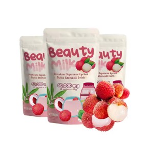 Customized Flavor Wholesale Premium Lychee Powder Beauty Milk Collagen Powder Drink Improves Skin Appearance