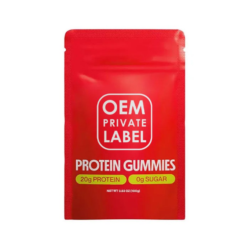 Sugar Free Vegan Protein Gummies Manufacturer High Protein Snack for Muscle Energy boost Ideal for Fitness and Daily Wellness