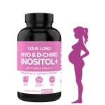 OEM ODM Myo Inositol Capsules Supplement Support Folate Vitamin Women Inositol D-Chiro Inositol Capsule