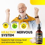 OEM/ODM/OBM Natural Vegan Lion's Mane Drops Mushroom Extract Liquid Drops Lions Mane for Brain Focus Memory & Clarity Booster