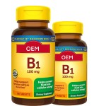 OEM Manufacturer Vitamin B1 B6 B12 Tablets Vitamin B Complex Capsules Healthcare Supplements Support Nervous System Function