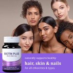 OEM Biotin Plus 10000 Mcg Tablets Nature's Bounty Private Label Biotin Tablets Biotin and Collagen Tablets for Hair Growth Skin