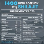 OEM Private Label Bear Shape Organic Pure 1400mg Himalayan Shilajit Gummies Chaga Shilajit Ashwagandha Extract