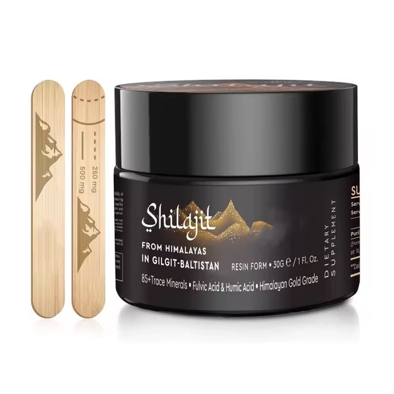 Hot Sell Ashwaghanda Shilajit Resin Pure Himalayan Organic OEM /ODM Shilajit Resin Rich Trace Minerals for Immunity System