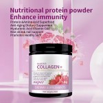 OEM Private Label Skin Whitening Brightening Collagen Powder Hyaluronic Acid Vitamin C Skin Hair Nail Support