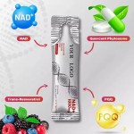 OEM ODM NAD+ Liquid Nicotinamide Riboside 1000mg Berry Flavor Drink Mix 30 Pack for Adult Skin Health & Energy Focus