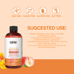 OEM Private Label Multivitamin Supplement Complex Multi-Vitamin b c e b5 d3 k2 Liquid Vitamins for Hair Growth Reduces Wrinkles