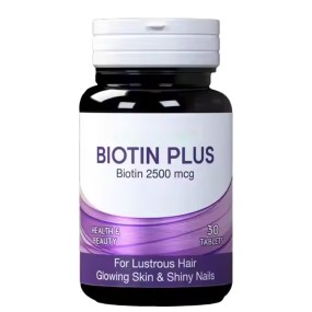 OEM Biotin Plus 10000 Mcg Tablets Nature's Bounty Private Label Biotin Tablets Biotin and Collagen Tablets for Hair Growth Skin