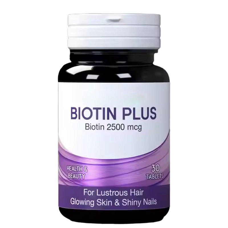 OEM Biotin Plus 10000 Mcg Tablets Nature's Bounty Private Label Biotin Tablets Biotin and Collagen Tablets for Hair Growth Skin